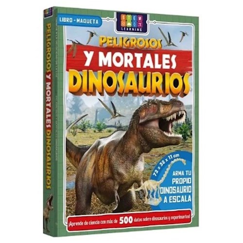 Libro Peligrosos Y Mortales Dinosaurios